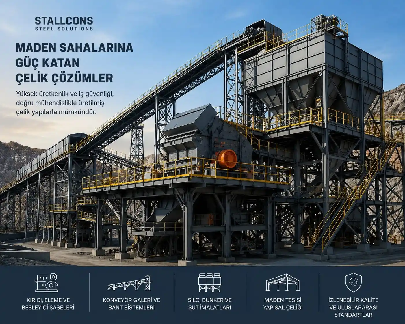 Maden Ekipmanları & Çelik Yapıları